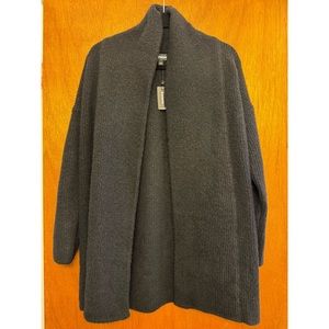 Express Ribbed Shawl Collar Cardigan